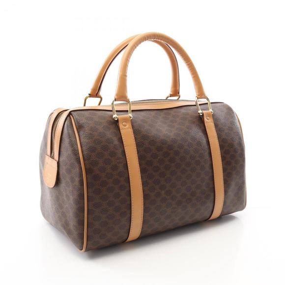 CELINE Brown Leather Tote Bag - Picture 2 of 10